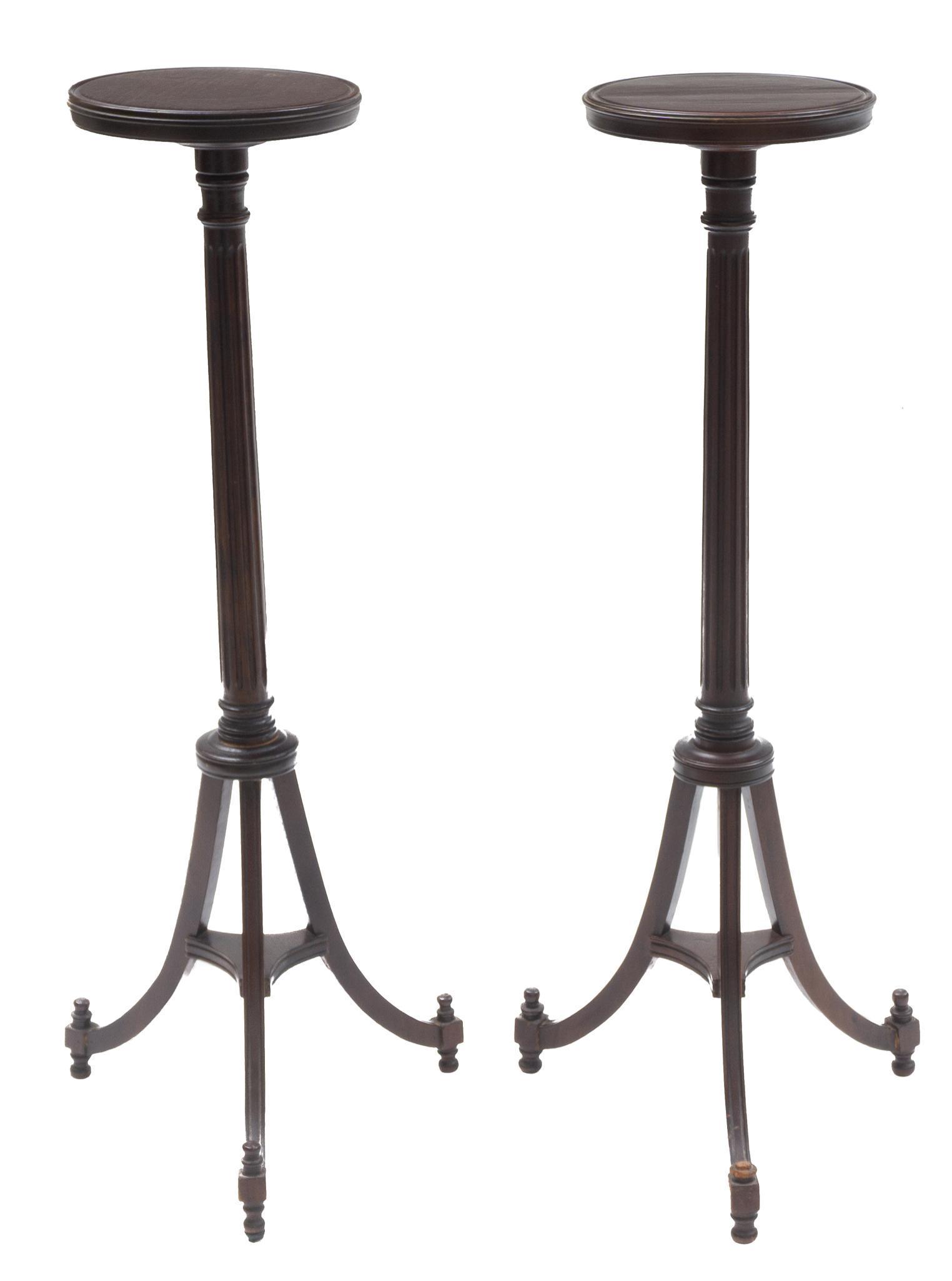 Pair of Gothic Candle Stands (1 of 2)