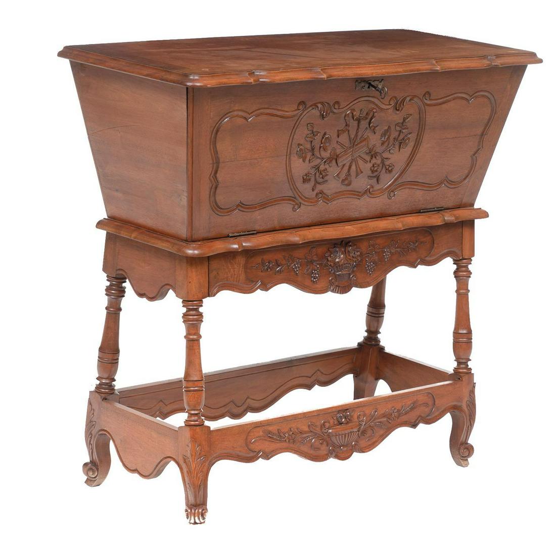 French Provincial Dough Trough on Stand (1 of 5)