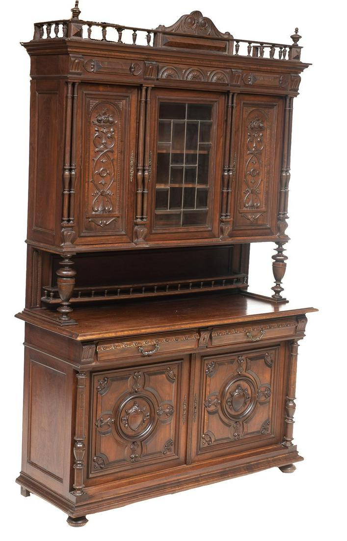 Henri II Style Cabinet (1 of 6)
