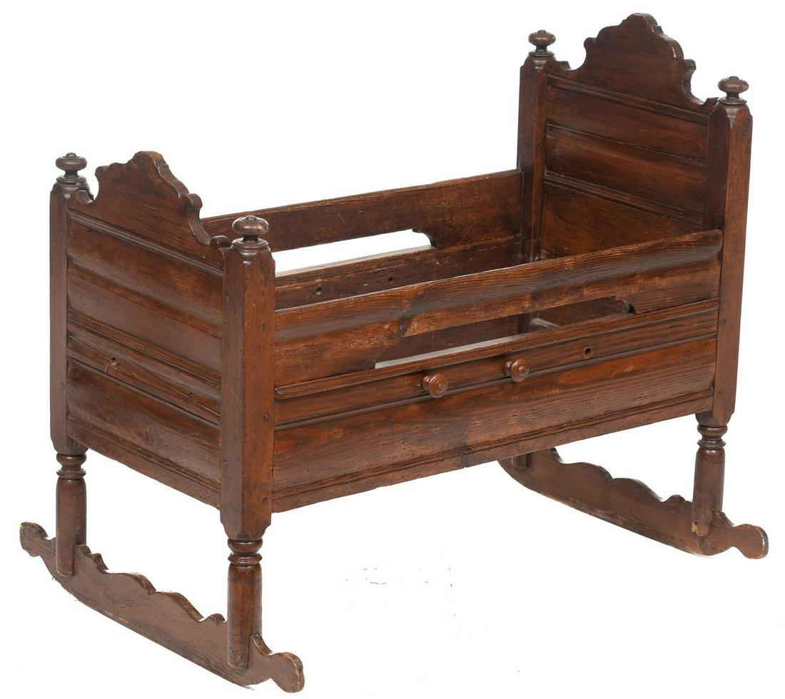 Henri II Child's Cradle, circa 1770 (1 of 3)