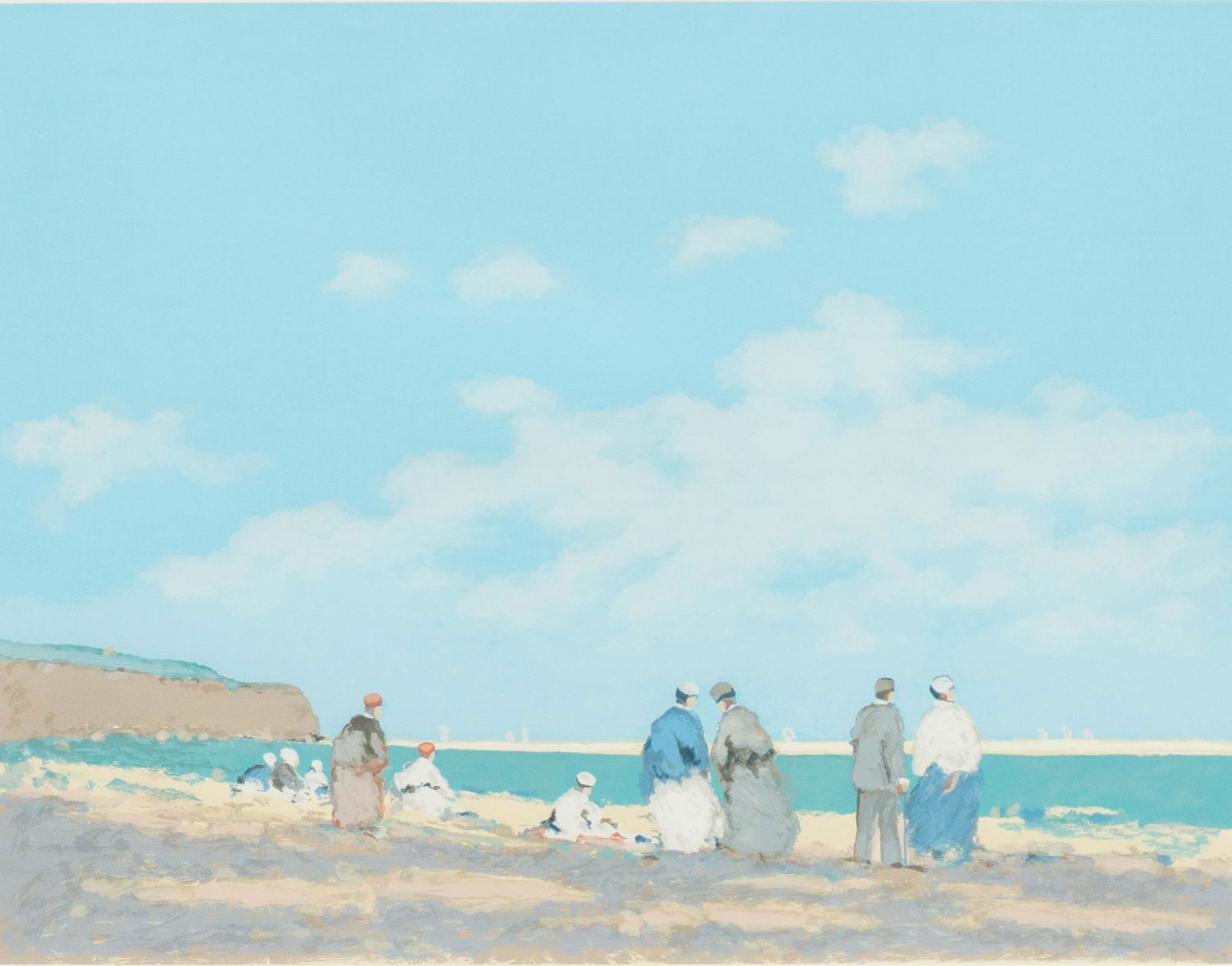 Frederick McDuff (1931-2011), Day at the Beach (1 of 6)