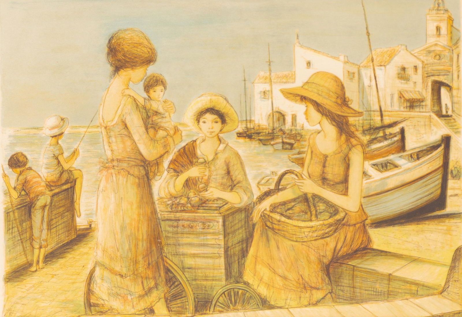 Port Front Friendships, Print (1 of 4)