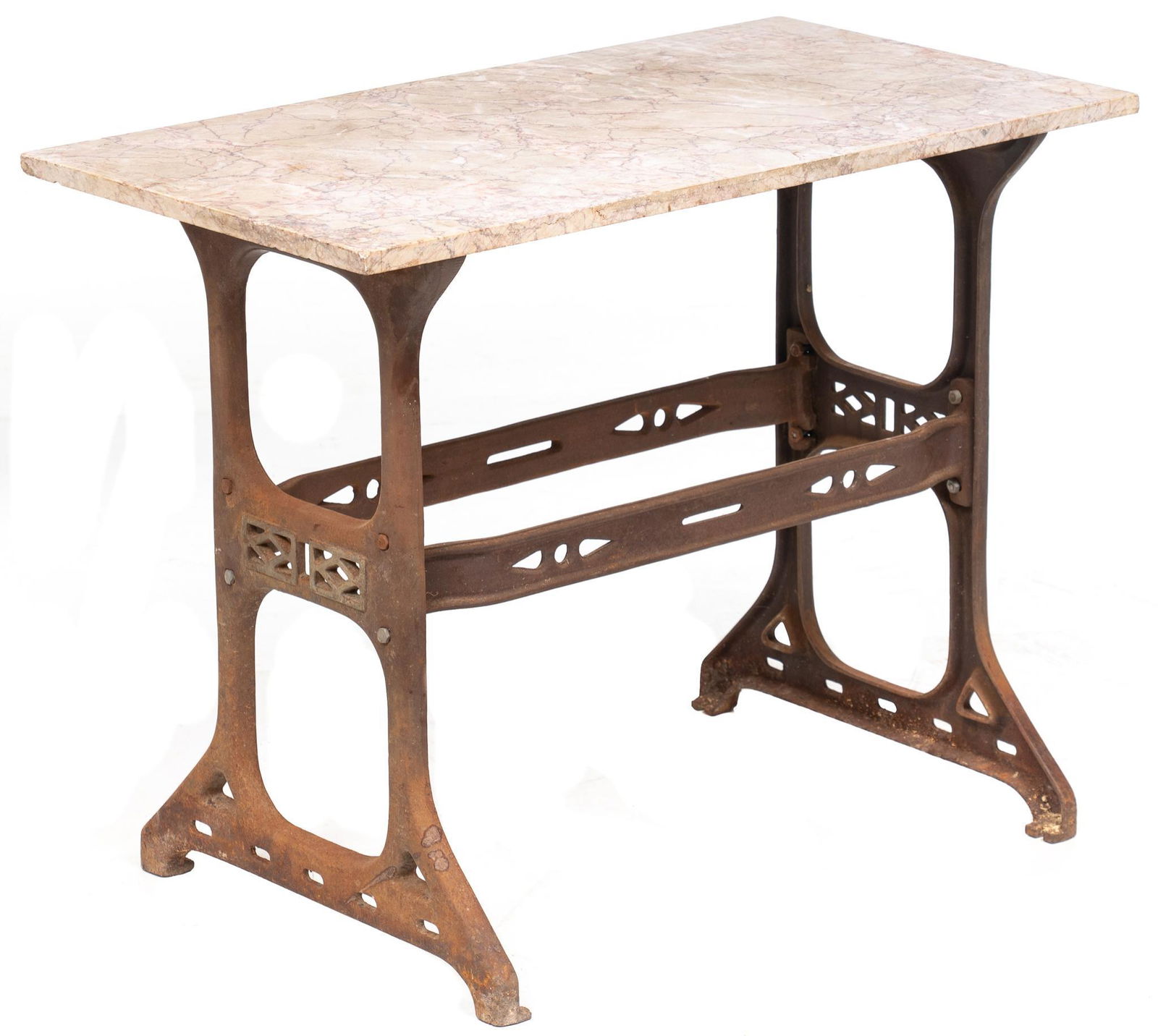 Vintage Marble Top Pub Table (1 of 3)