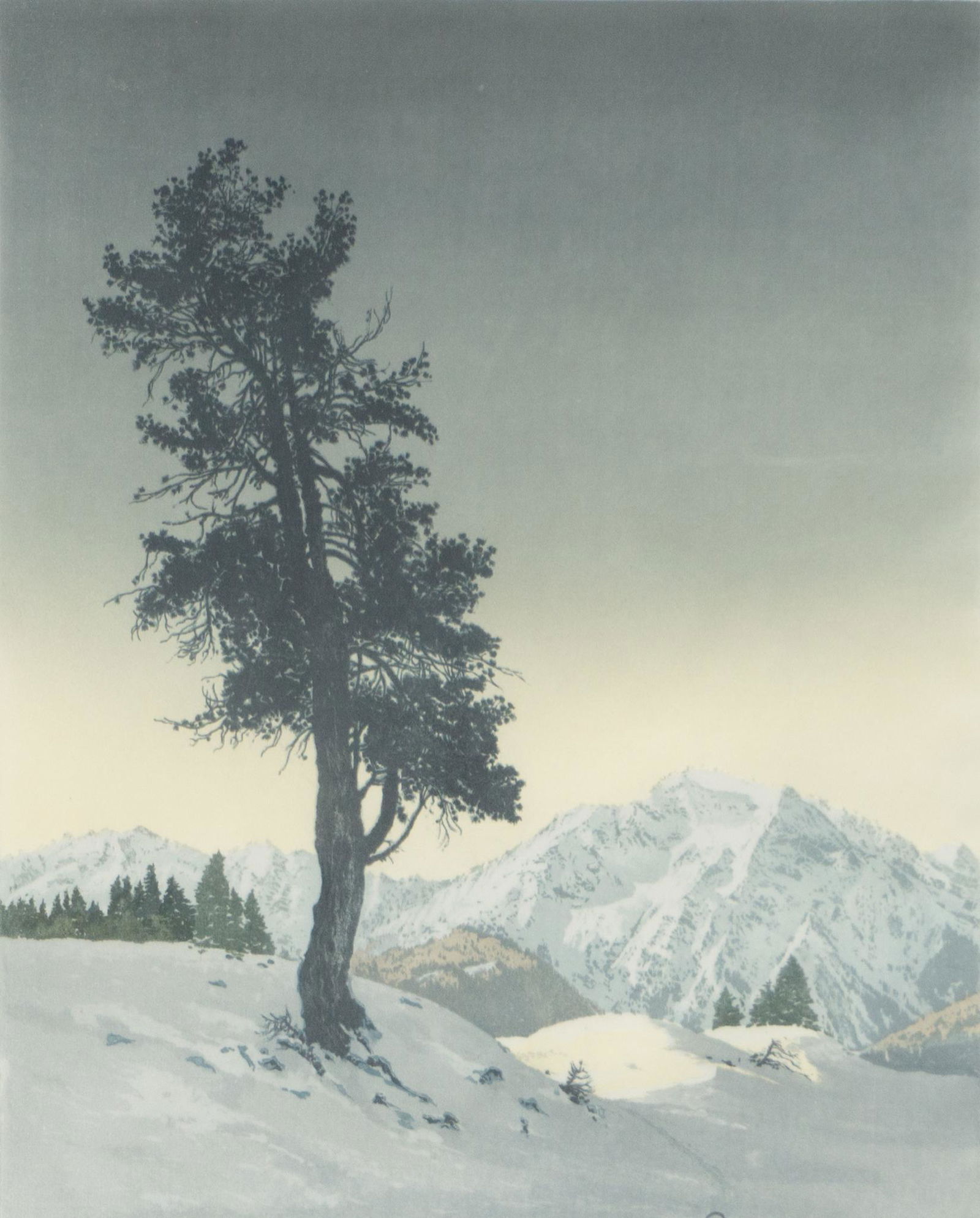 Hans Figura (1898-1978), Winter Scene (1 of 4)