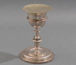 Spanish Colonial Silver Chalice & Paten 17th C.