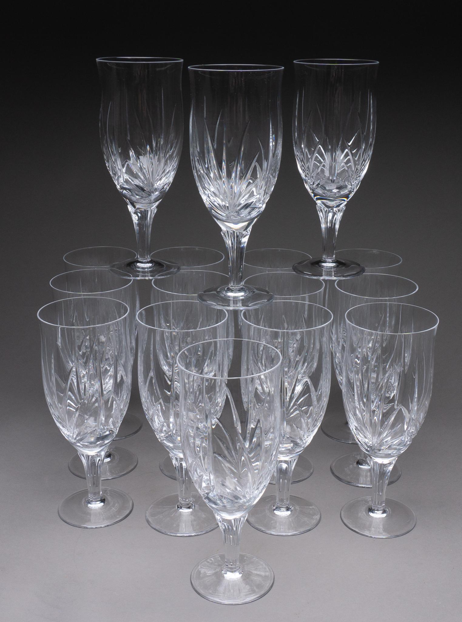 Set of 16 Marquis by Waterford Wine Glasses: Set of 16 Marquis by Waterford Wine Glasses, 8.5" x 3.5" /each We happily provide seamless shipping services on everything we sell. Please email us at shipping@vogtauction.com or call 210-