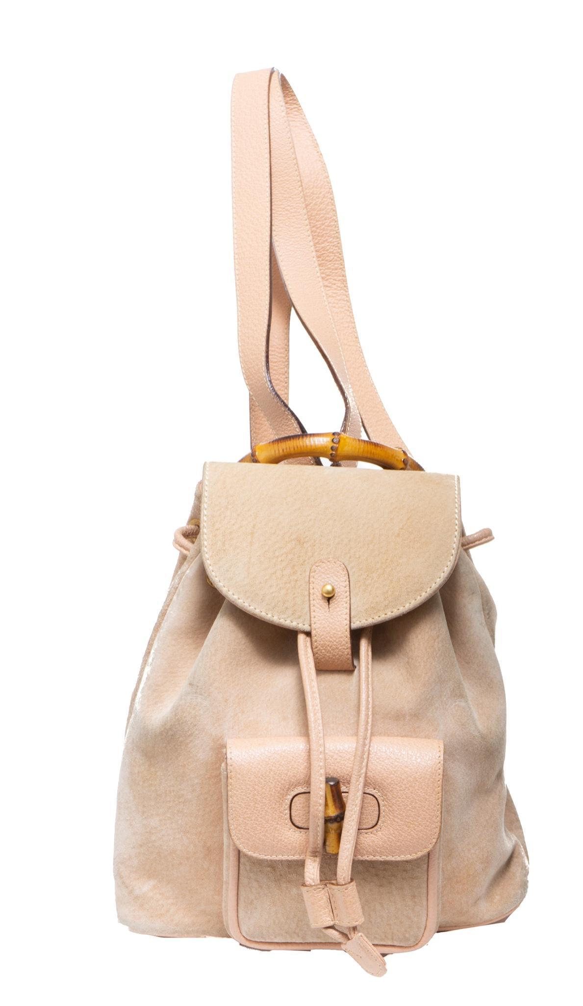 Gucci Bamboo Backpack PM Shoulder Bag (1 of 8)