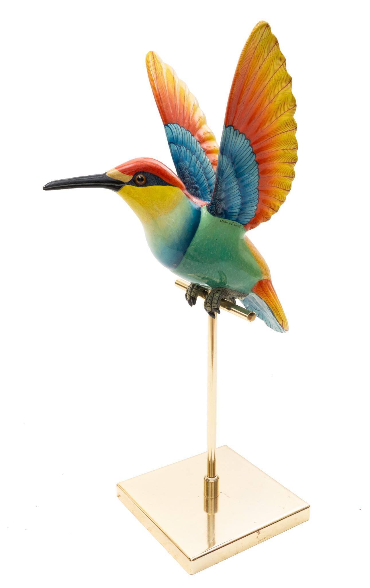 Sergio Bustamante (b. 1949), Hummingbird (1 of 7)