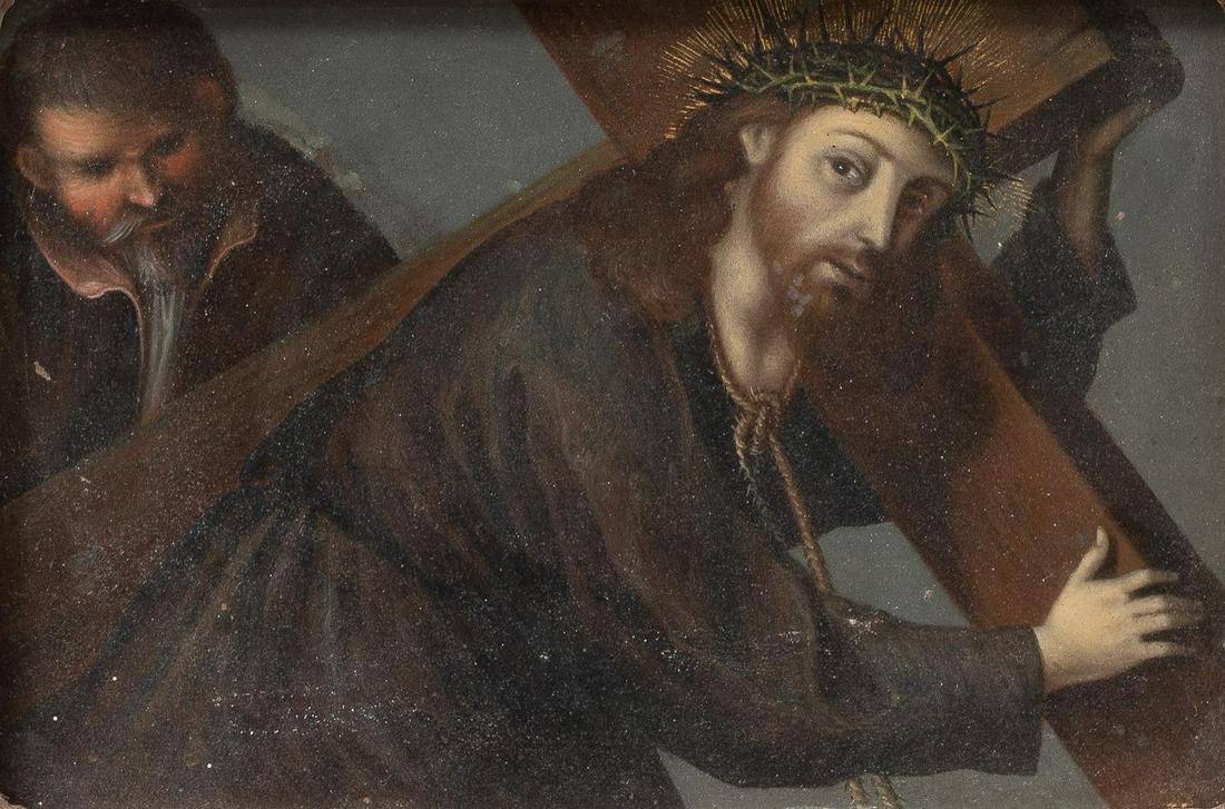 Spanish School, Cristo Cargando la Cruz (1 of 3)