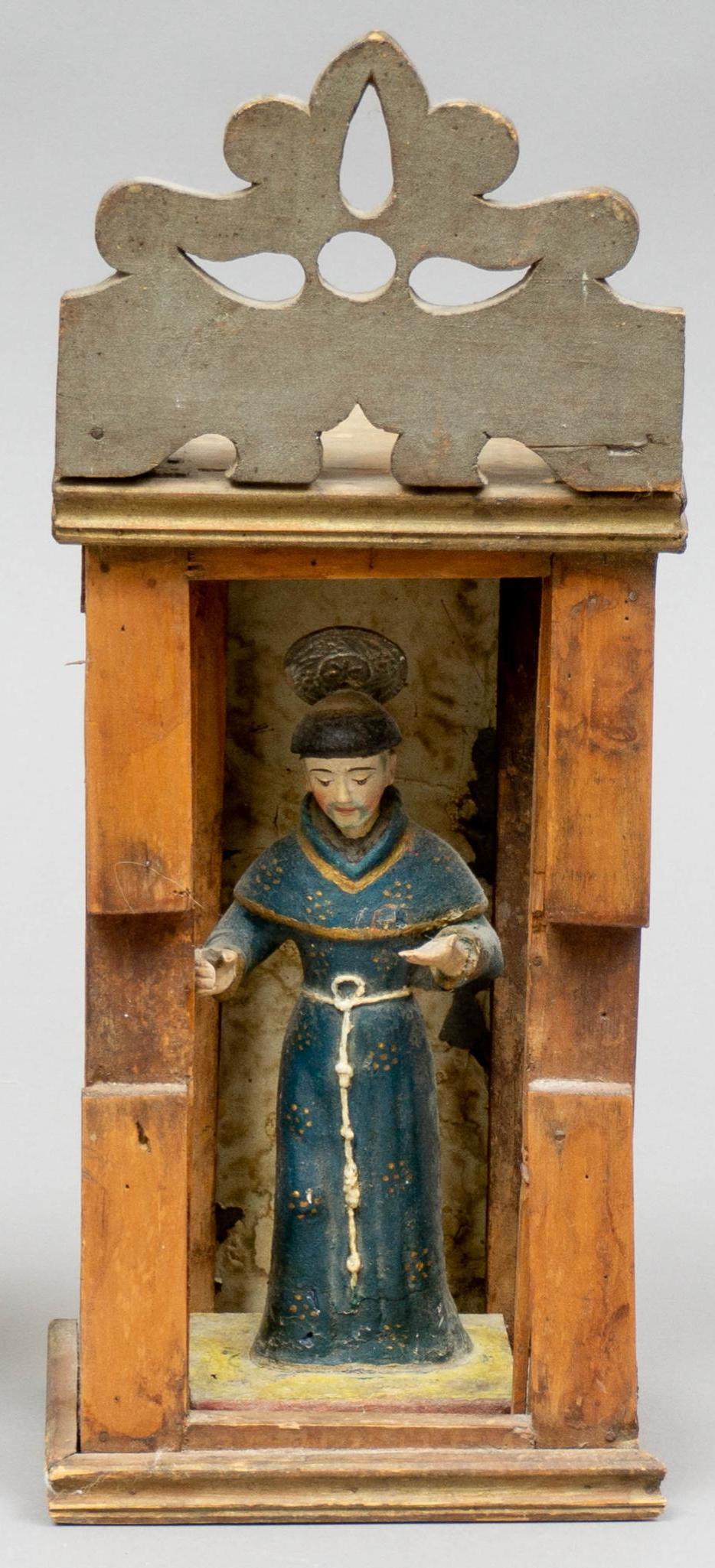 20th C. Mexican Altar Santos, Saint (1 of 4)