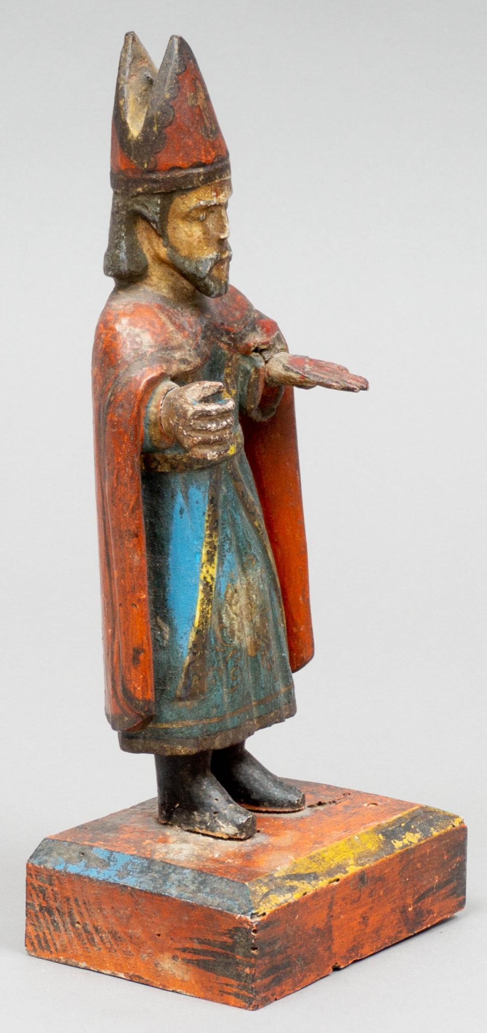 19th C. Mexican Folk Art Santos, Saint (1 of 3)