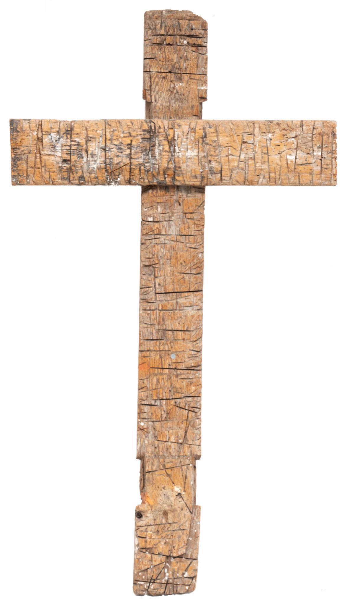 Tramp Art Cross (1 of 3)