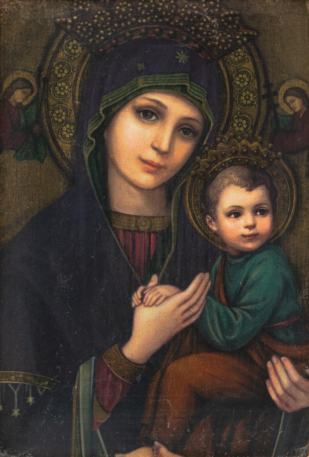 Mother and Child, Oil on Canvas (1 of 4)