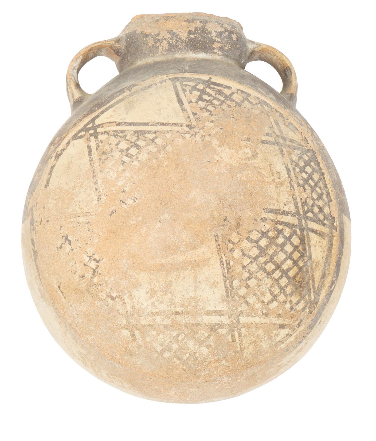 Peruvian Aryballos Pottery Vessel (1 of 3)