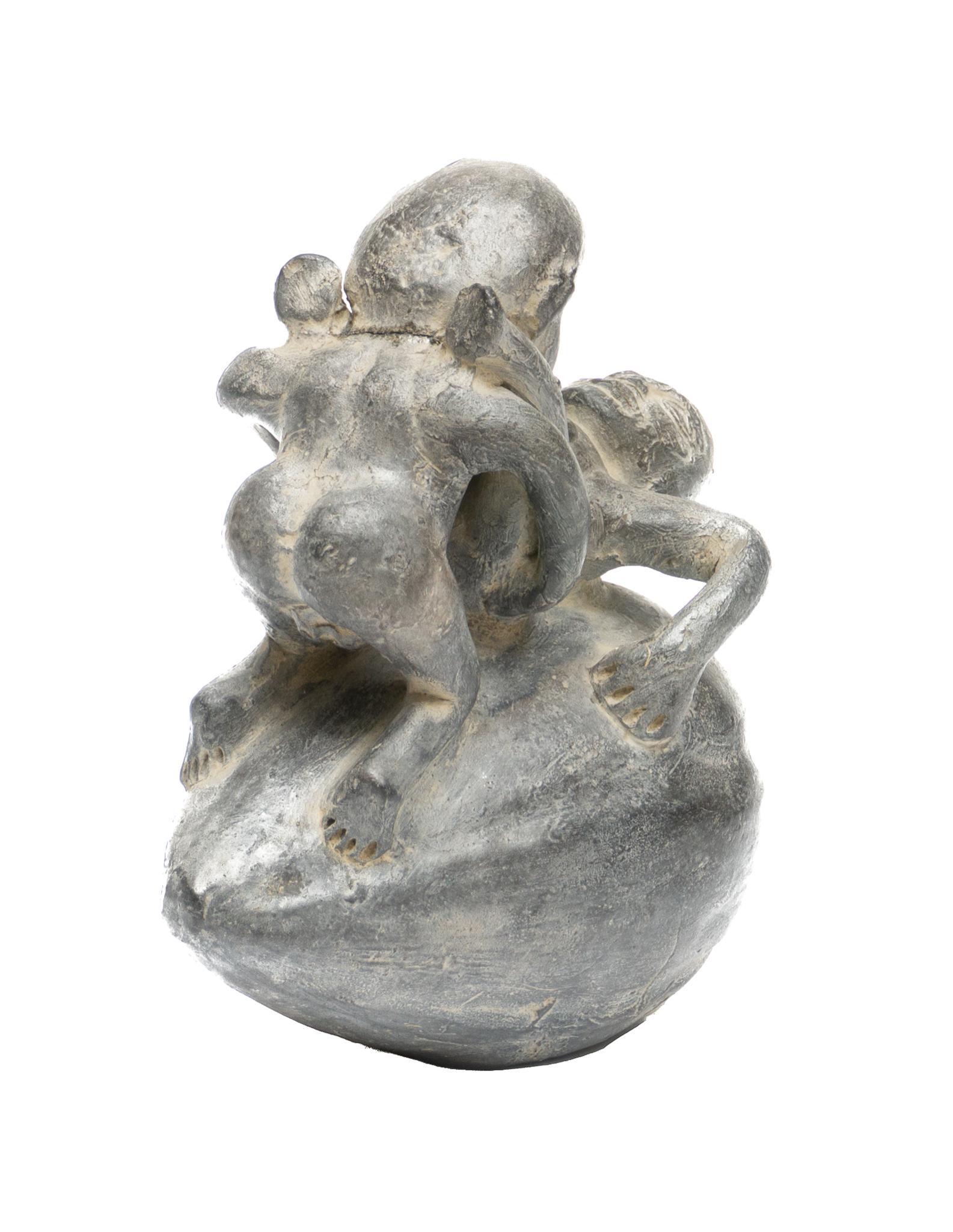 Peruvian Pottery, Eroticos Statue (1 of 3)