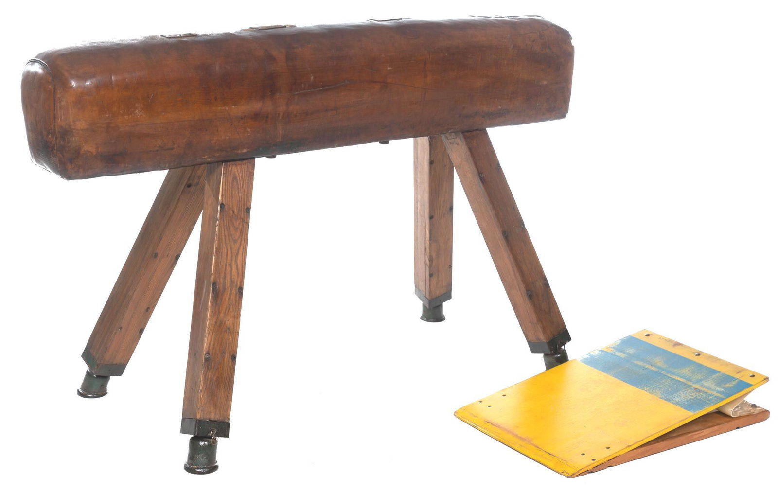 Vintage Pommel Horse and Spring Board (1 of 5)