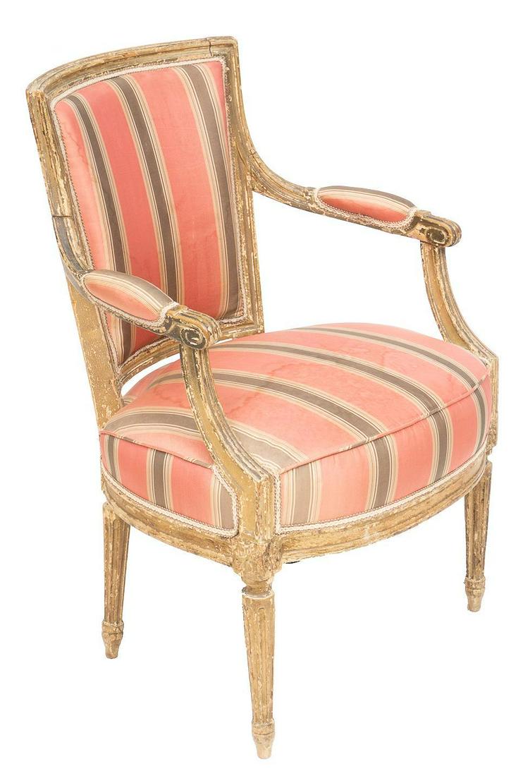Louis XVI Fauteuil Chair (1 of 3)