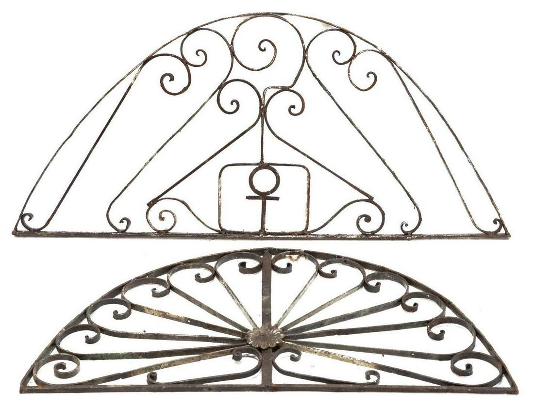 Pair of Rustic Metal Gates (1 of 4)