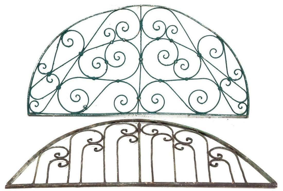 Pair of Rustic Metal Gates (1 of 4)