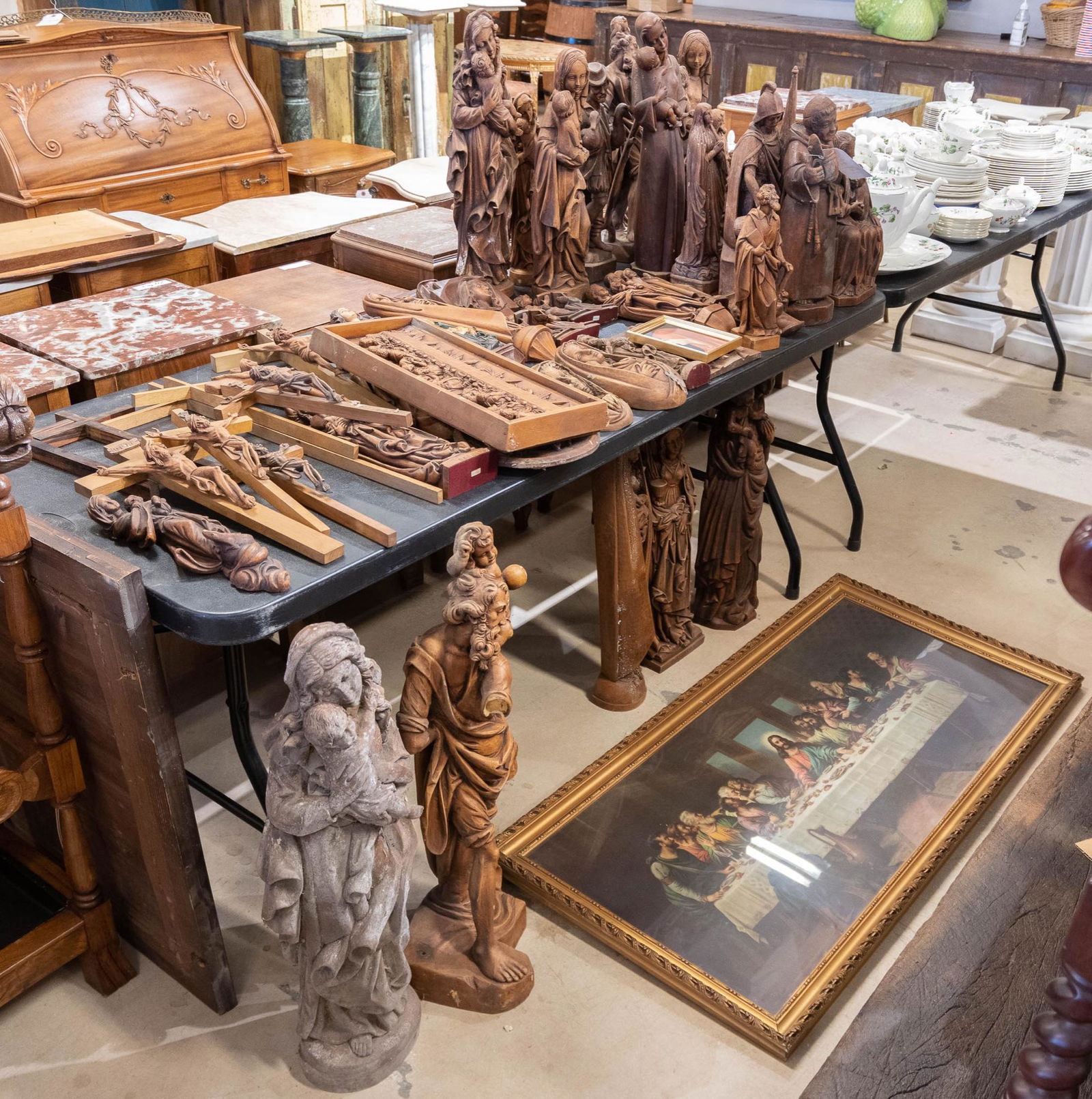 Lot of Misc. Religious Items, To Include Crucifix (1 of 9)