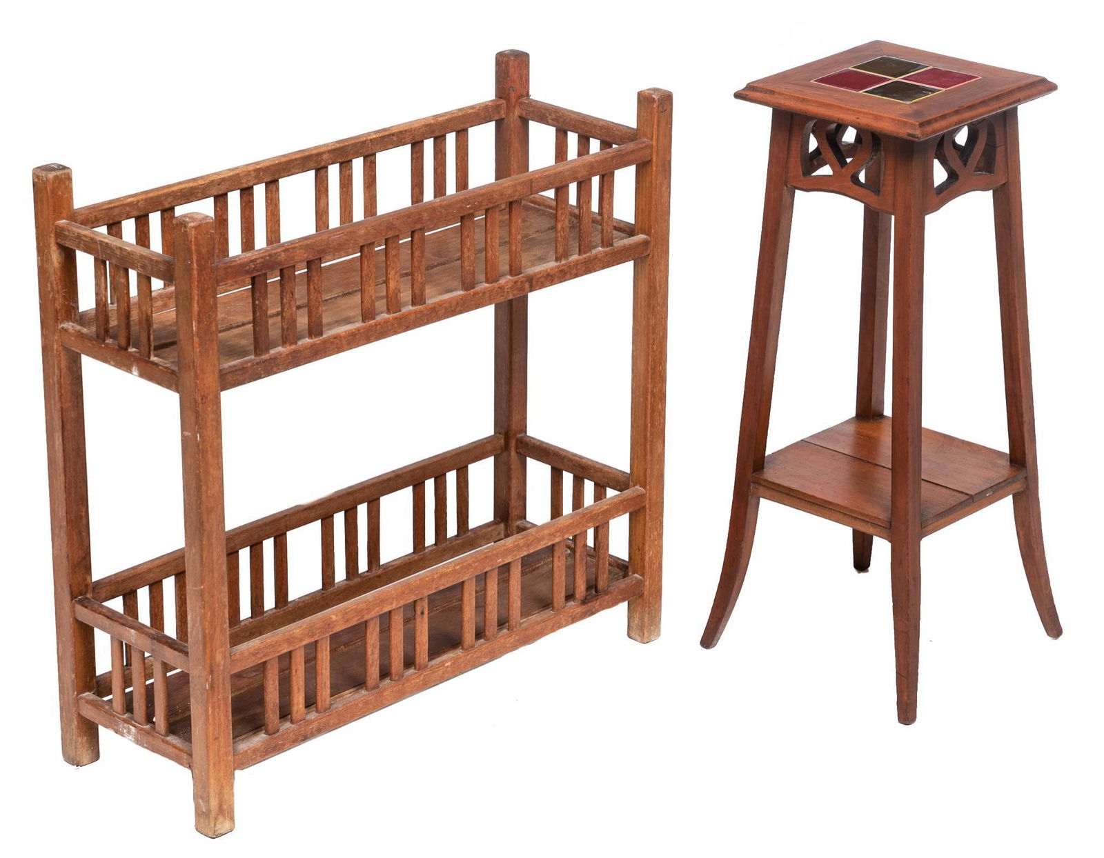 Pair of Vintage French Plant Stands (1 of 3)