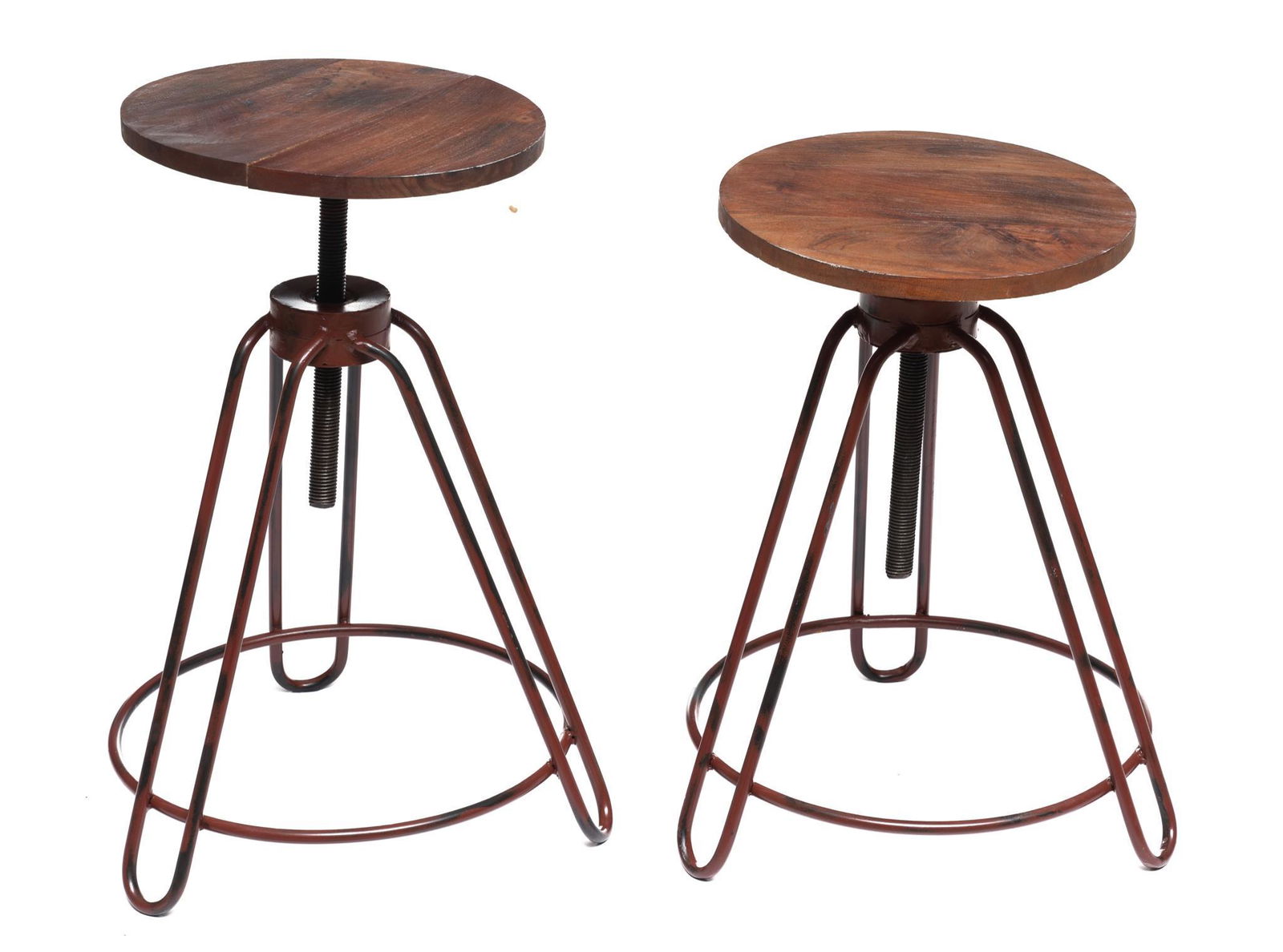 Pair of Industrial Stools (1 of 2)