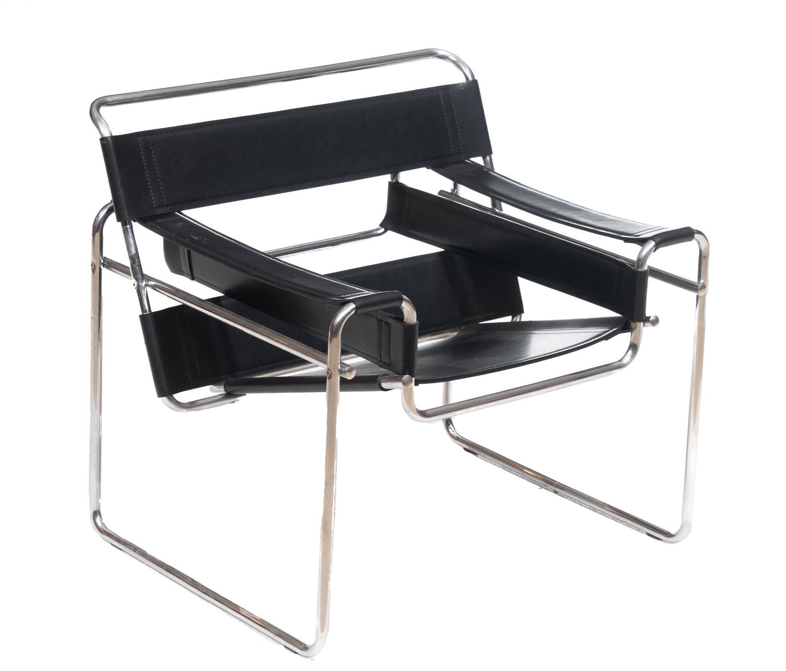 Attrib. to Marcel Breuer (1902-1981), "Wassily" Chair (1 of 3)