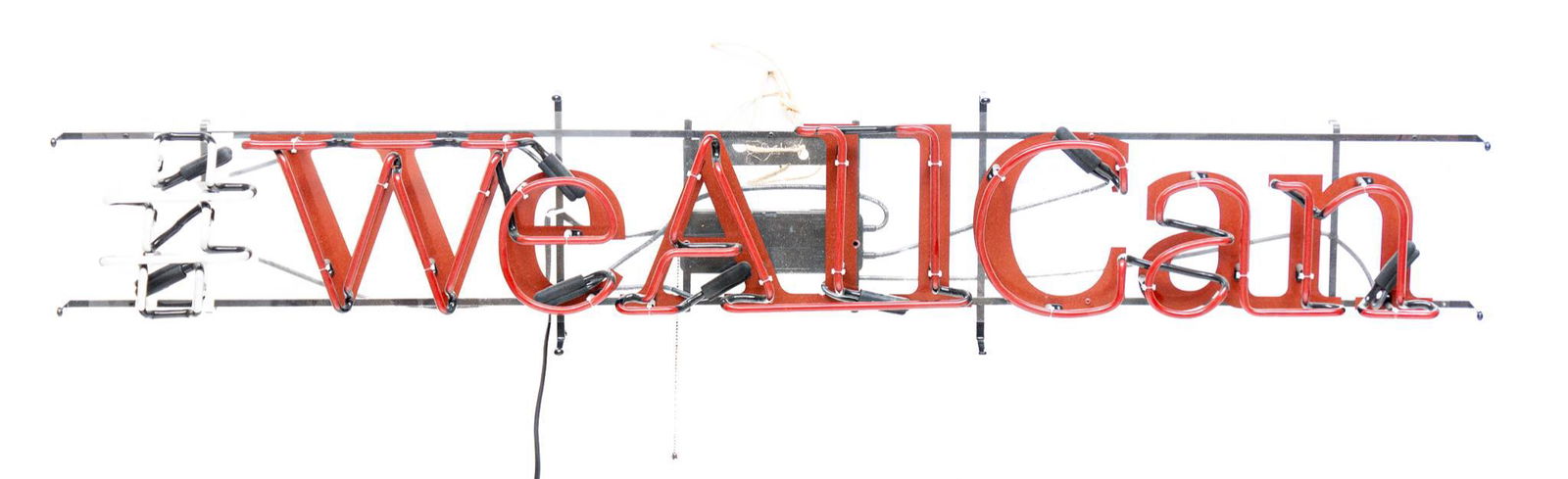 Neon Sign, #WeAllCan (1 of 3)