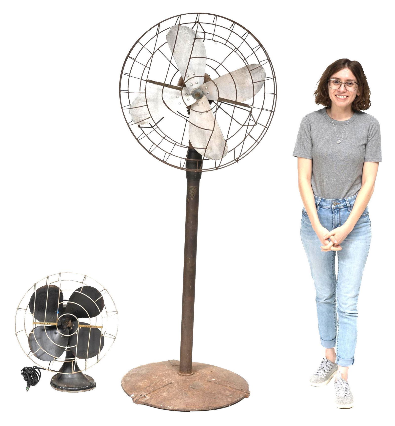 Pair of Vintage Industrial Fans (1 of 8)