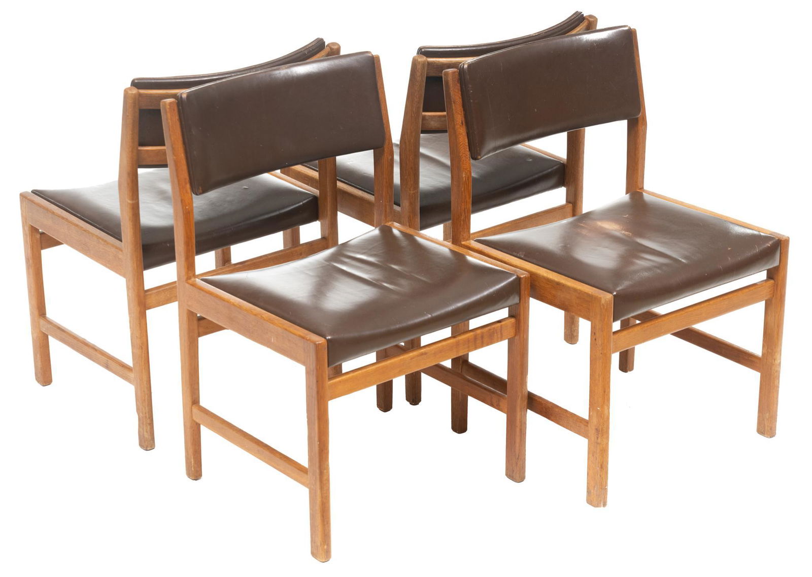Set of 4 Danish Mid-Century Dining Chairs (1 of 3)