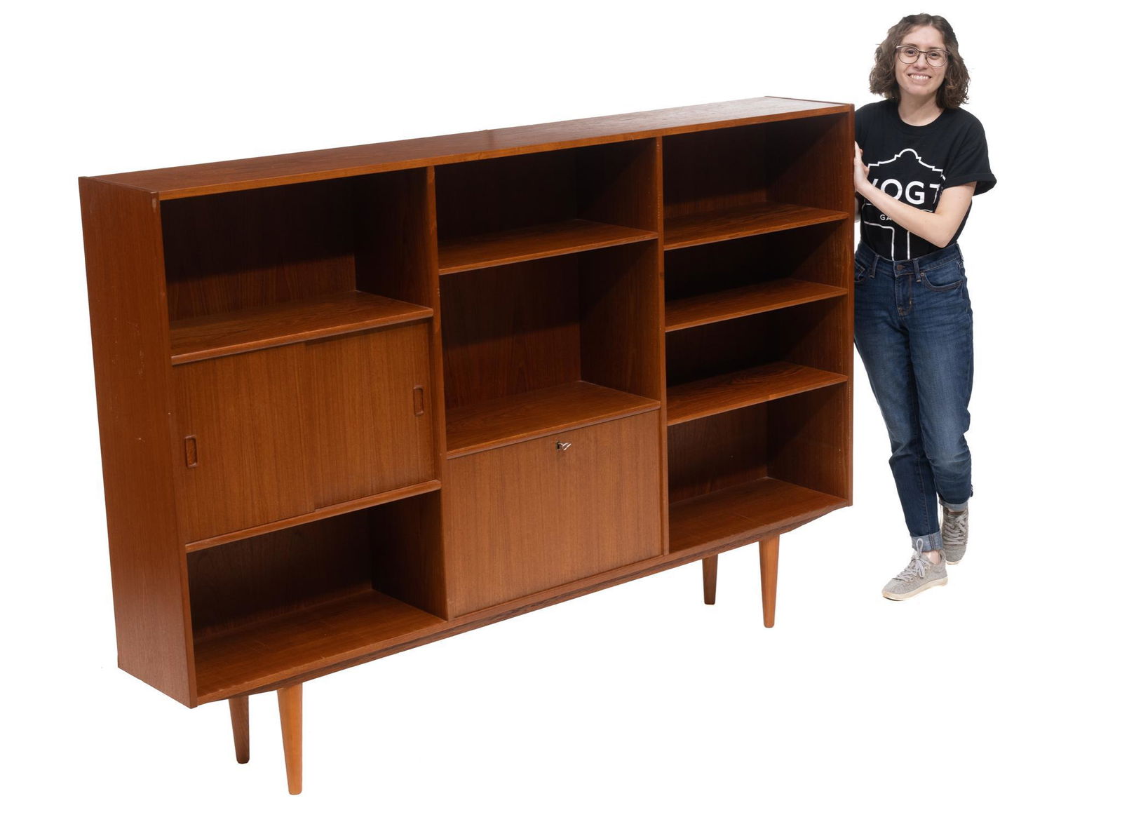 Danish Mid-Century Jensen Bookcase (1 of 6)