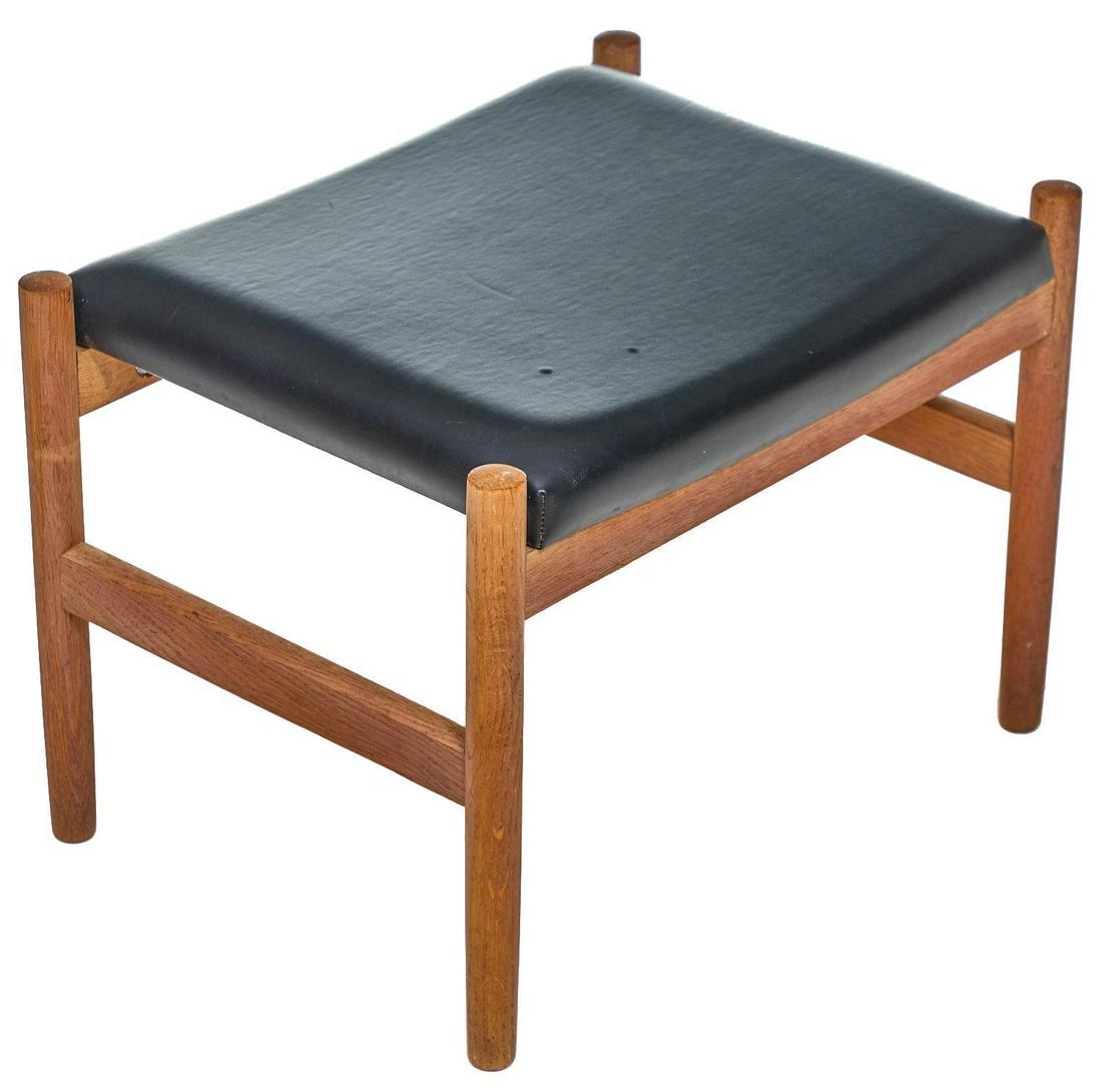 Danish Mid-Century Ottoman (1 of 3)