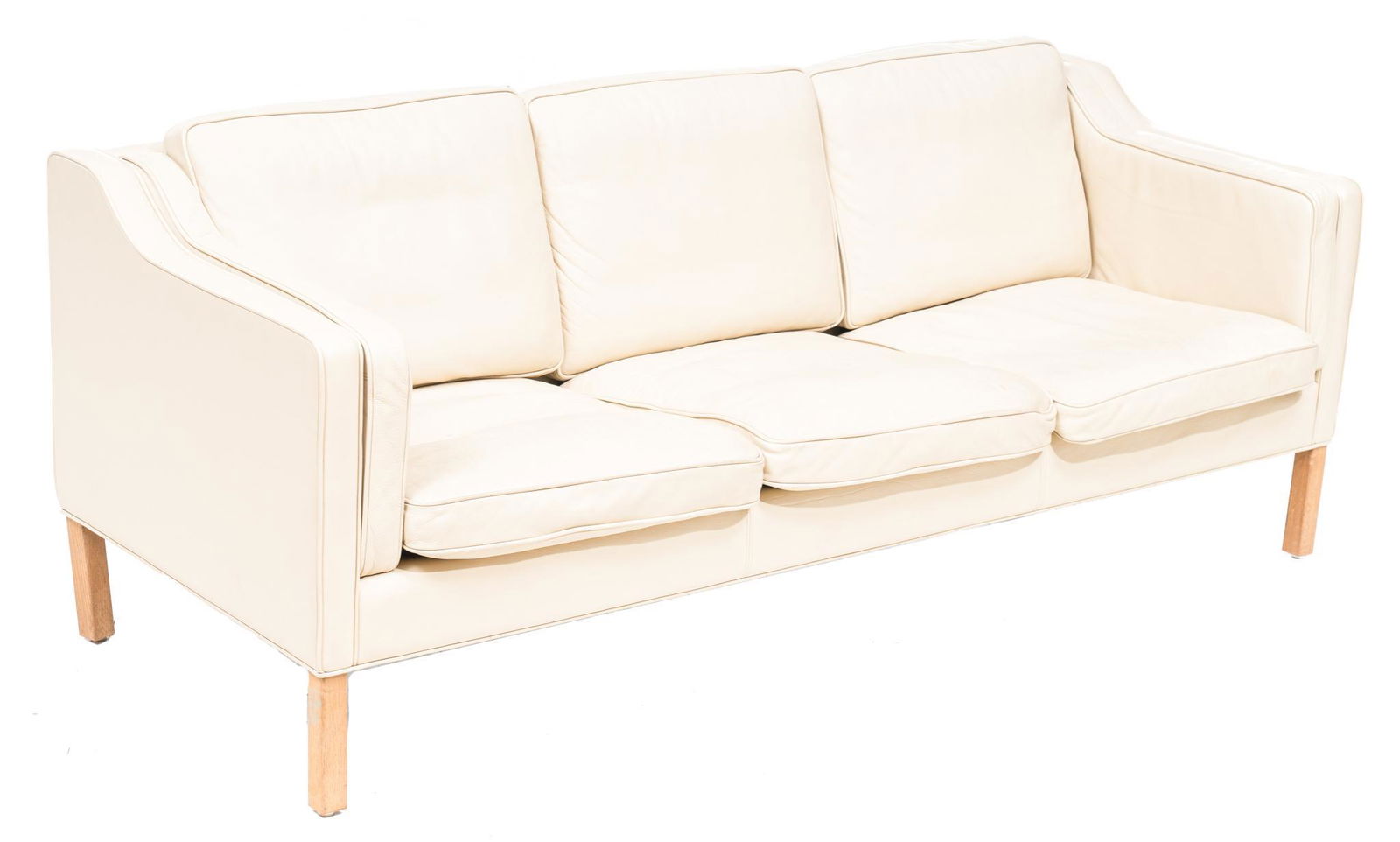 Danish Mid-Century Leather Sofa (1 of 3)