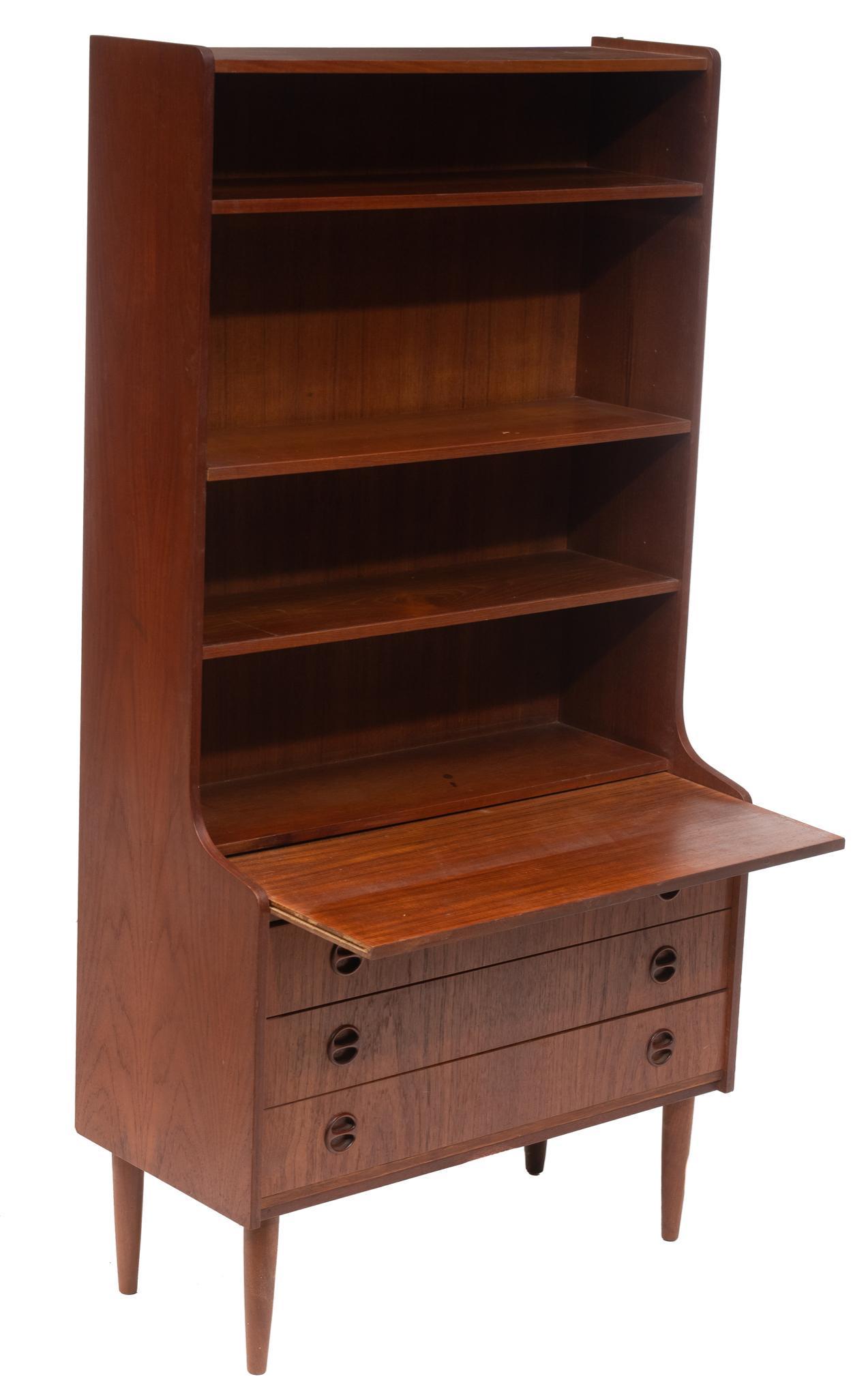 Danish Mid-Century Secretary Stepback (1 of 5)