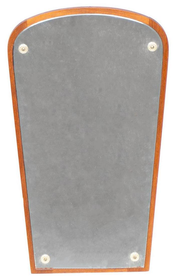 Danish Mid-Century Teak Framed Mirror (1 of 3)