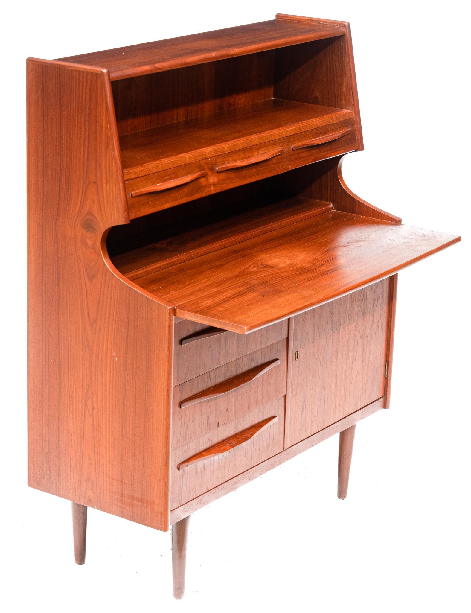 Danish Mid-Century Secretary Desk (1 of 4)