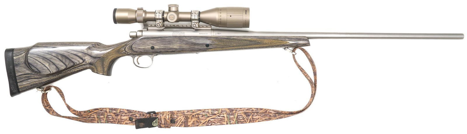Remington 700 LSS LH 7mm RUM Bolt-Action Rifle: Serial: S6504030 Manufacturer: Remington Arms Co. Inc. Model: 700 LSS LH (Left-Handed) Caliber: 7mm Rem Ultra Mag Barrel length: 25" Condition: Very Good; few signs of use Includes: Nikon Titanium 5.5