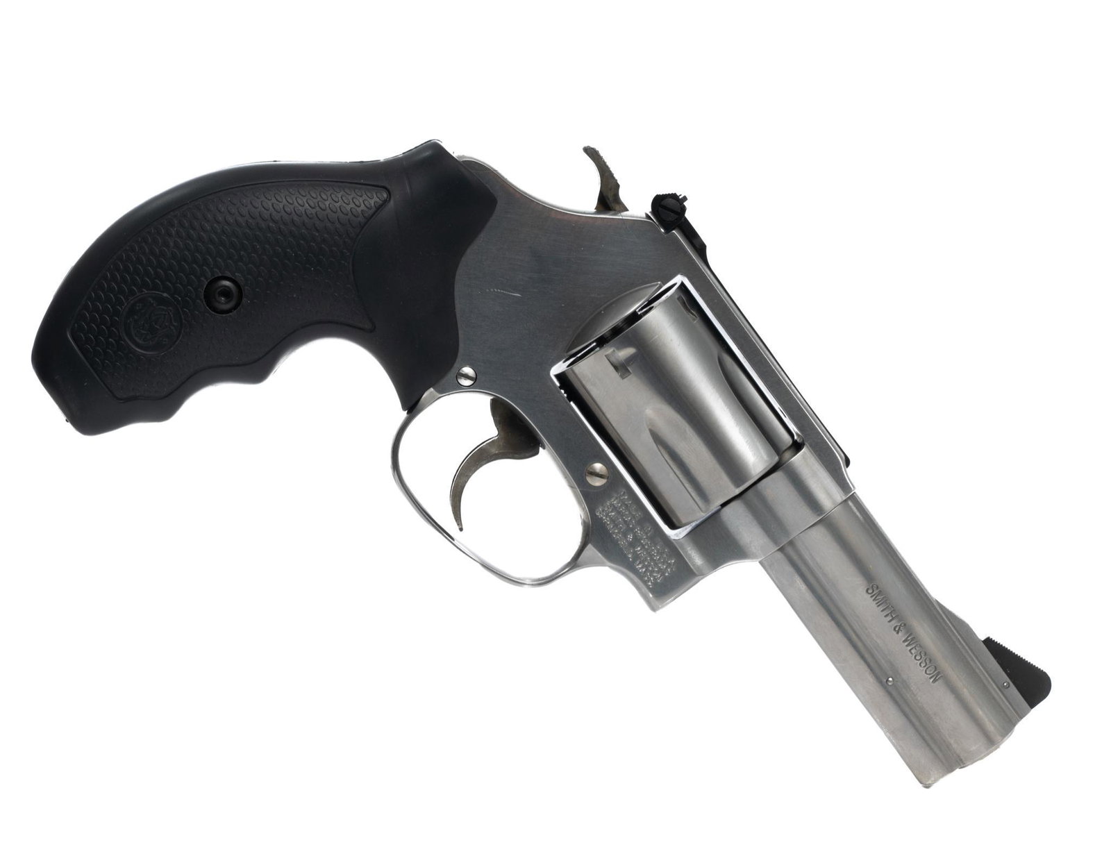 Smith & Wesson Model 60-15 .357 Magnum Revolver: Serial: CZE4955 Manufacturer: Smith & Wesson Model: 60-15 Caliber: .357 Magnum Barrel length: 3" Condition: Very Good; light wear Includes: Original box, manual, lock, & soft case Provenance: A Round 