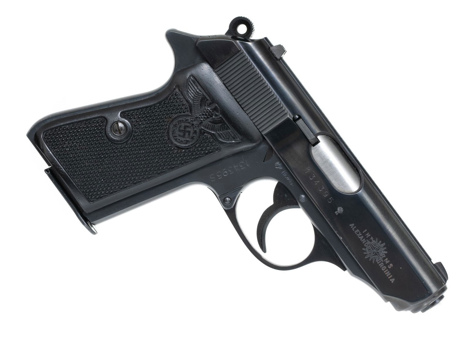 Walther PPK/S .22LR Semi-Automatic Pistol: Serial: 134395 Manufacturer: Carl Walther Waffenfabrik Ulm/Do W. Germany Model: PPK-S Caliber: .22LR Barrel length: 3.25" Condition: Excellent; very minimal wear or signs of use; bore looks near perfe