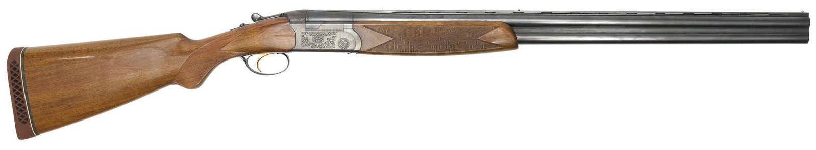 Beretta BL-3 12-Gauge Over-Under Shotgun: Serial: B08808 Manufacturer: Beretta Model: BL-3 Caliber: 12 Ga. Barrel length: 28" Condition: Very Good; there are a few pressure marks in the stock; small spot of bluing loss on underside of trigger