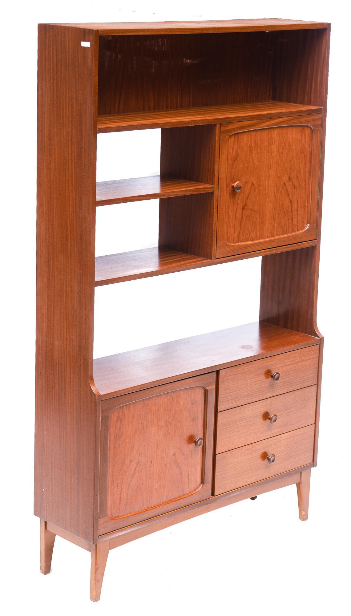 Mid-Century Room Divider Bookcase Stateroom (1 of 5)