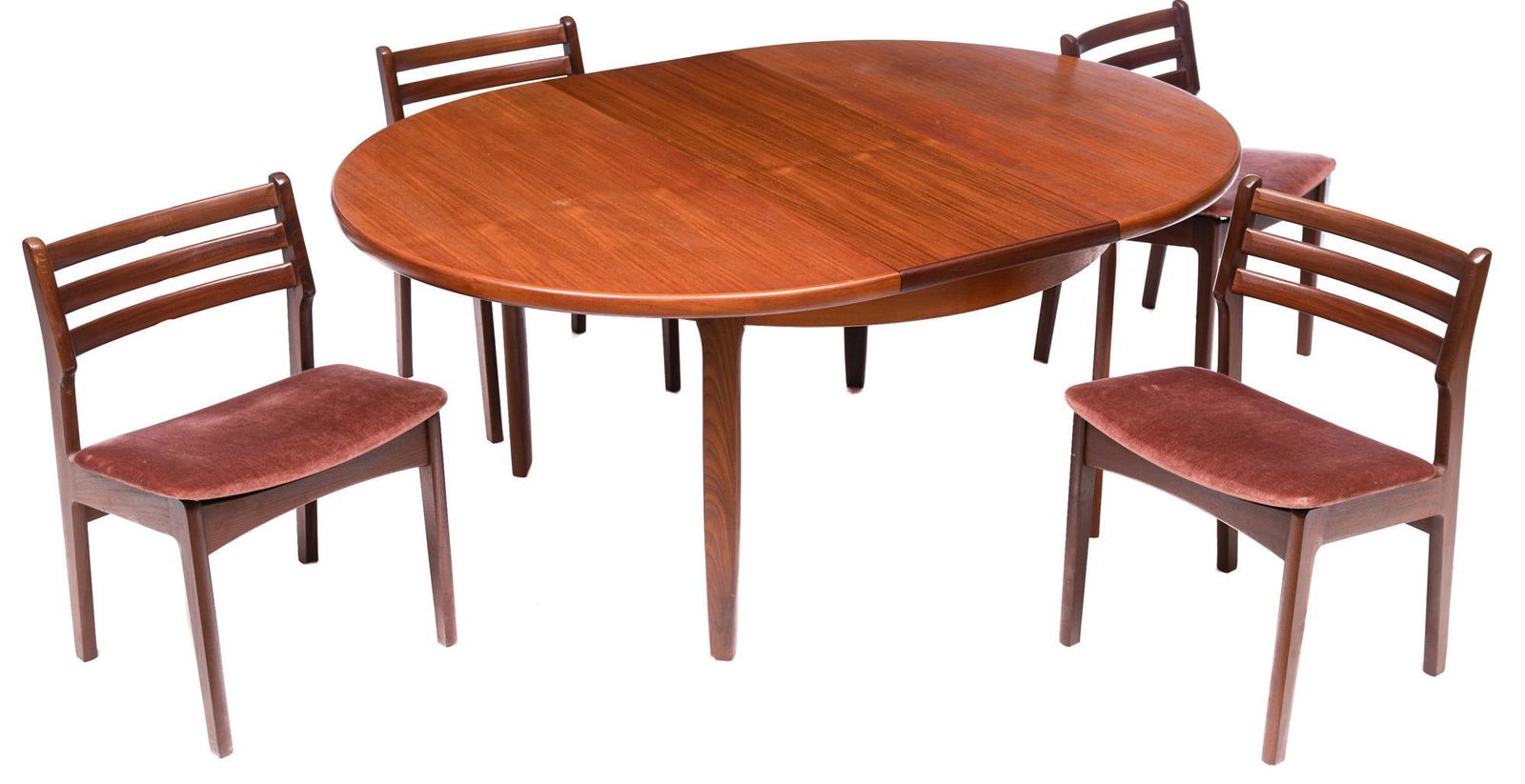 Mid-Century Extendable Dining Table and 4 Chairs (1 of 2)