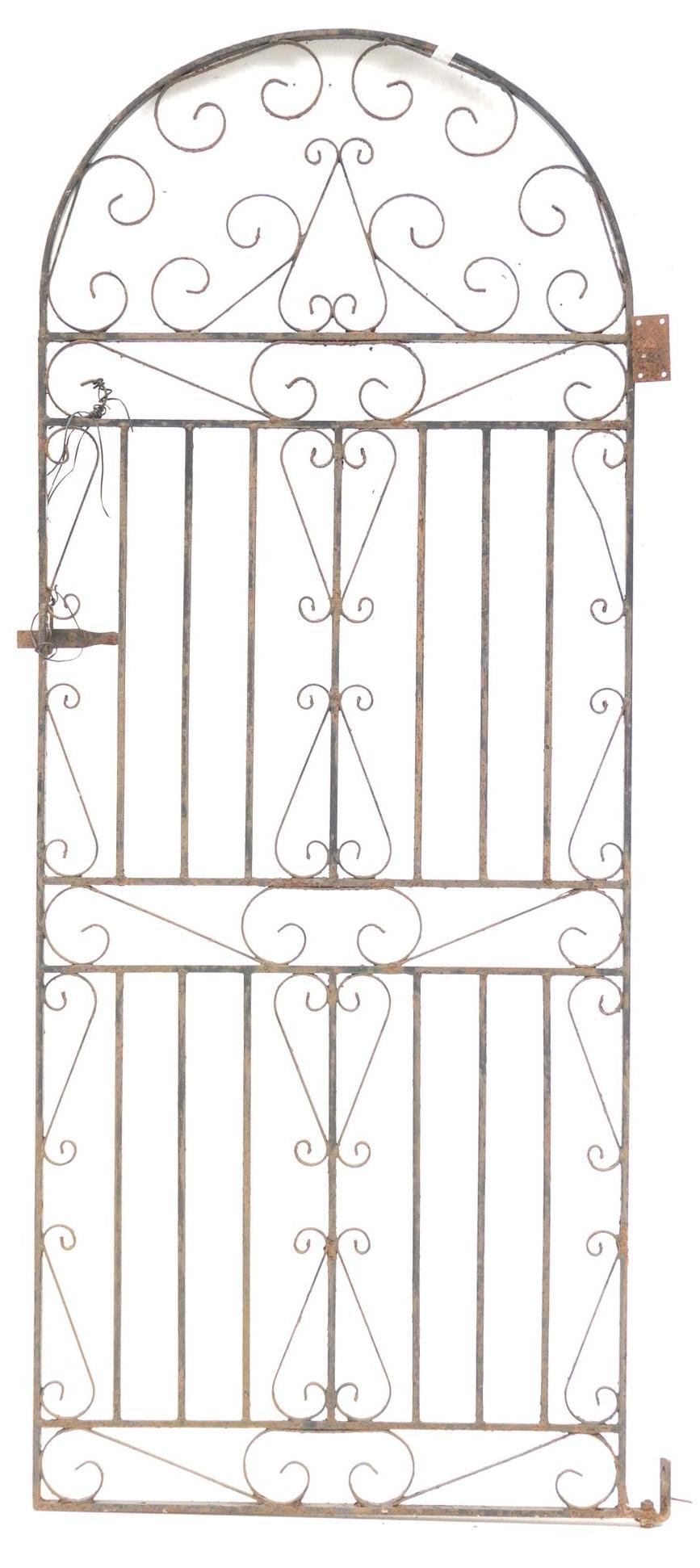 Vintage Wrought Iron Garden Gate (1 of 2)