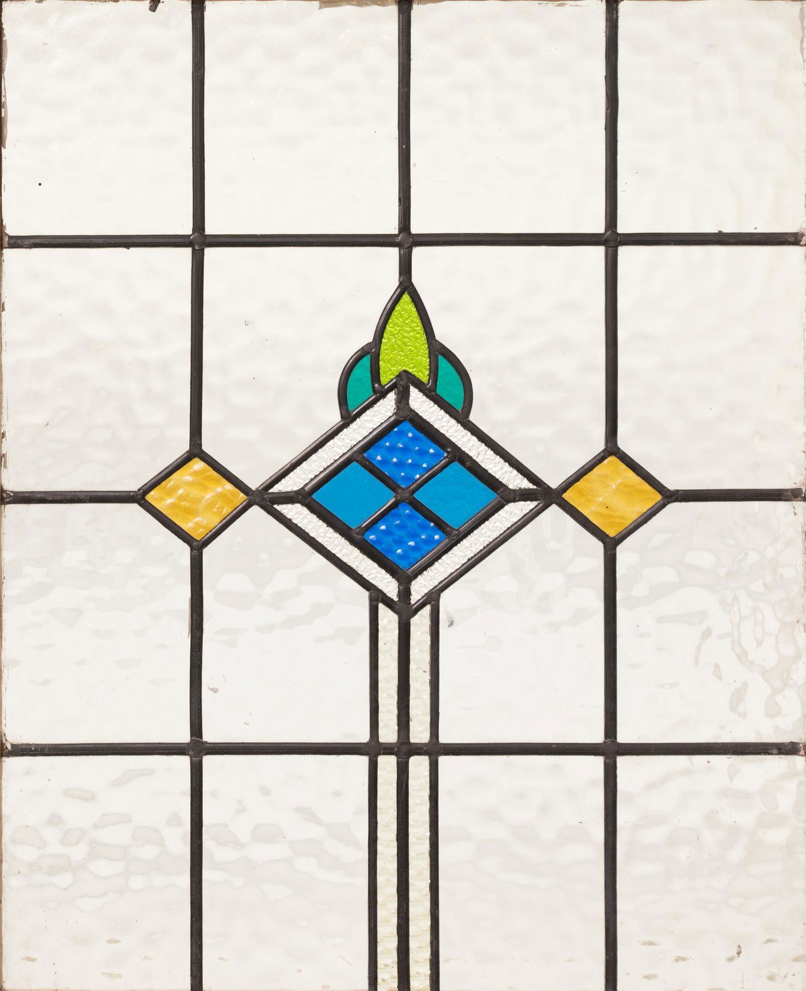 Stained Glass Panel, Geometric Motif (1 of 4)