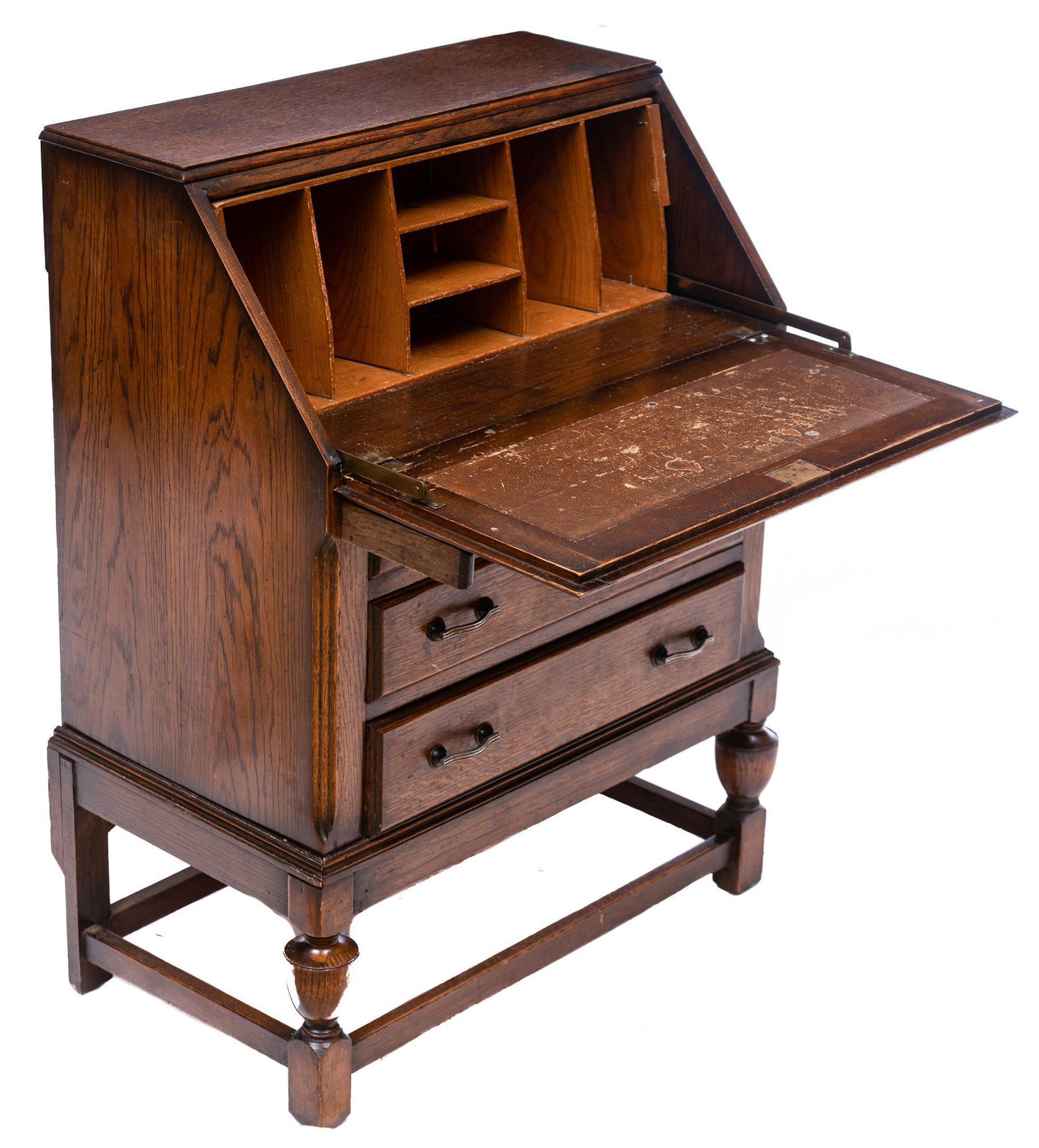 English Carved Secretary (1 of 5)