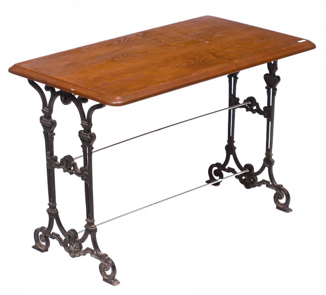 Vintage English Pub Table (1 of 2)