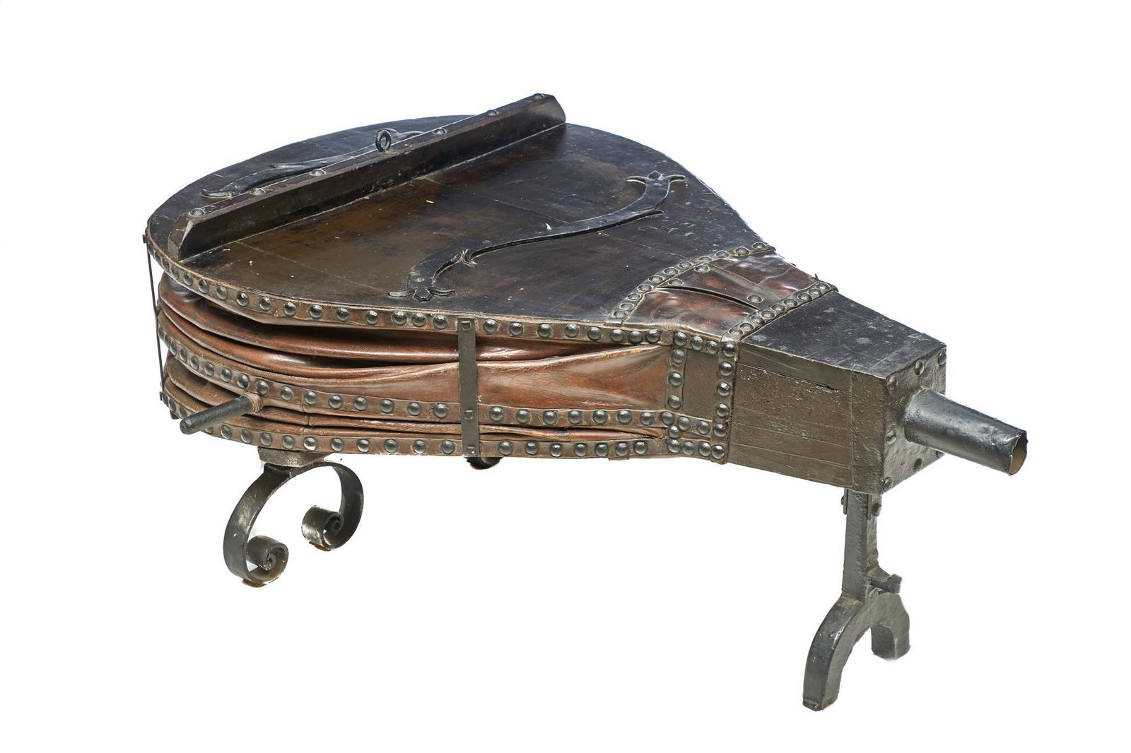 19th c. Blacksmith Bellows Coffee Table (1 of 4)