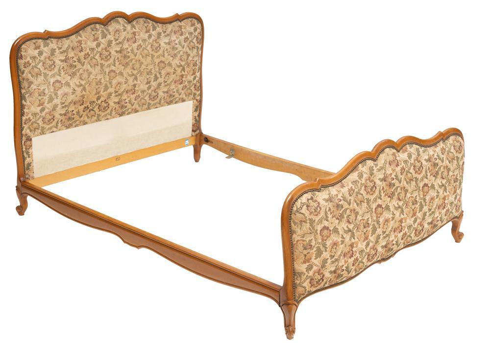 Louis XV Style Upholstered Bed Frame (1 of 4)