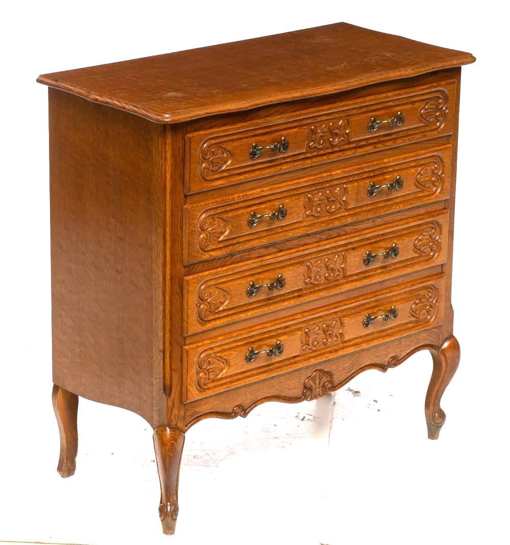 French Provincial Chest of Drawers (1 of 4)