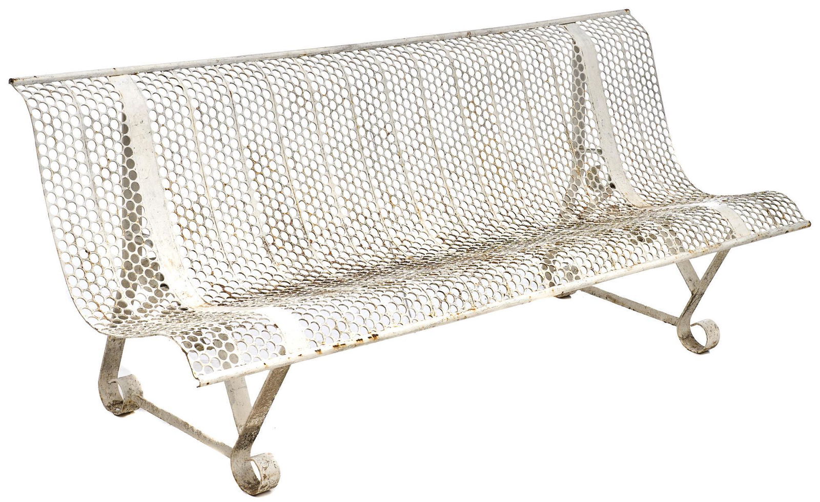 Vintage Iron Garden Bench (1 of 2)